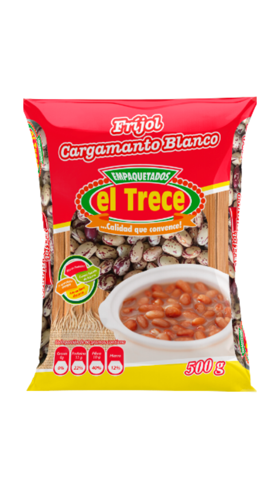 Frijol Cargamanto Blanco x 2 Packs