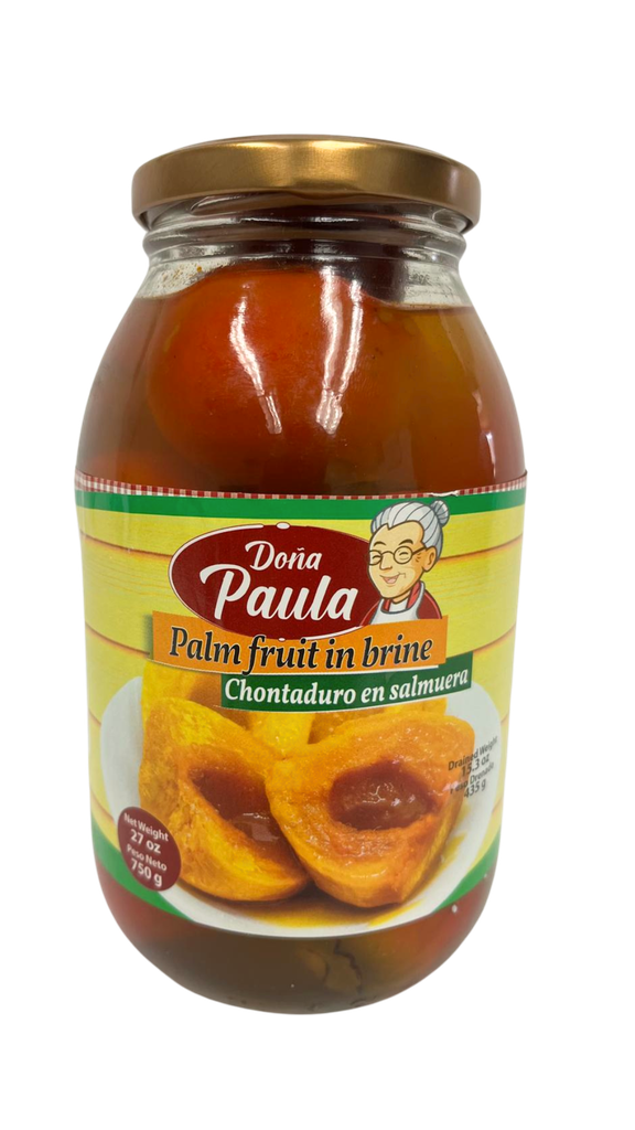 Chontaduro Doña Paula - Cascara Salmuera