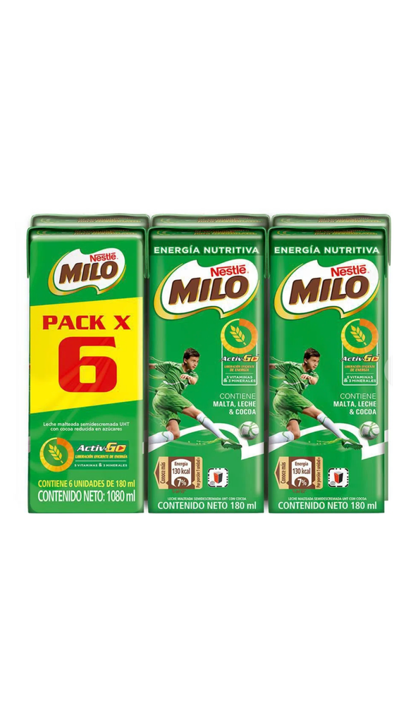 Milo liquido tetrapack