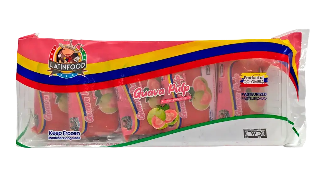 Frozen Guava/Guayaba Pulp 5 Bandejas x 10 Cojines