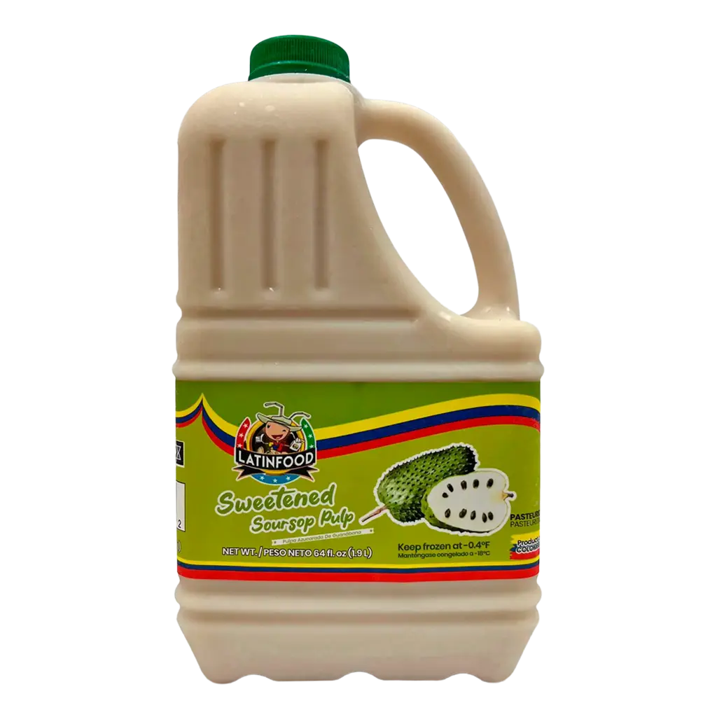 Frozen Soursop /Guanabana Pulp 64oz - Garrafa