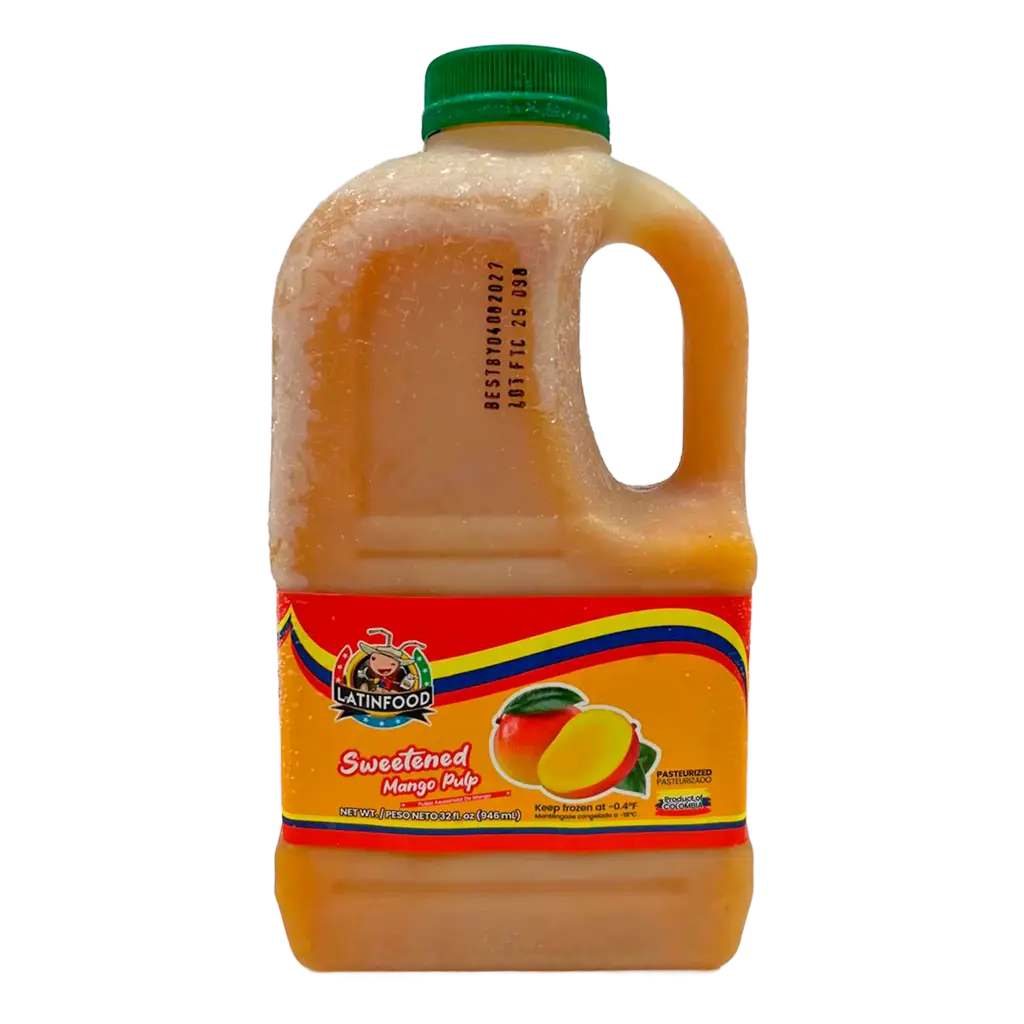 Frozen Mango Pulp 32oz - Garrafa 
