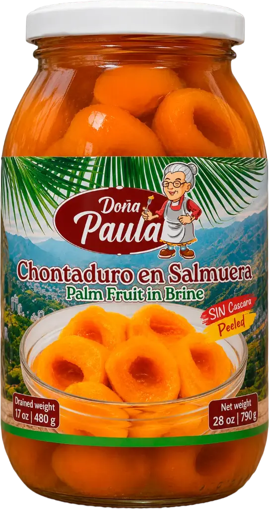 Chontaduro Pelado en salmuera