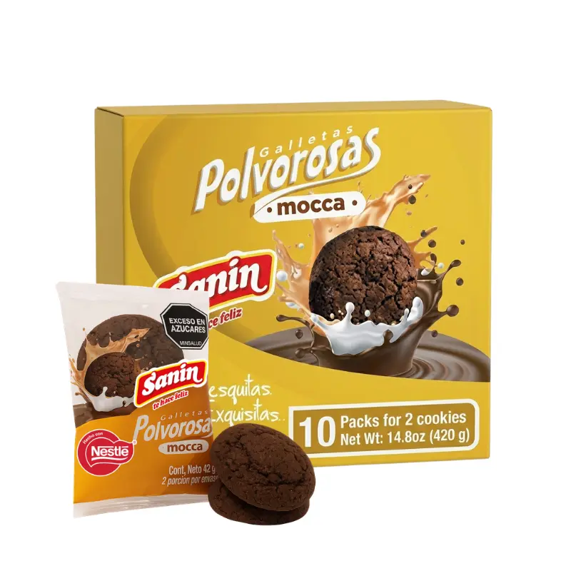 Galletas Polvorosas Mocca-Dsply