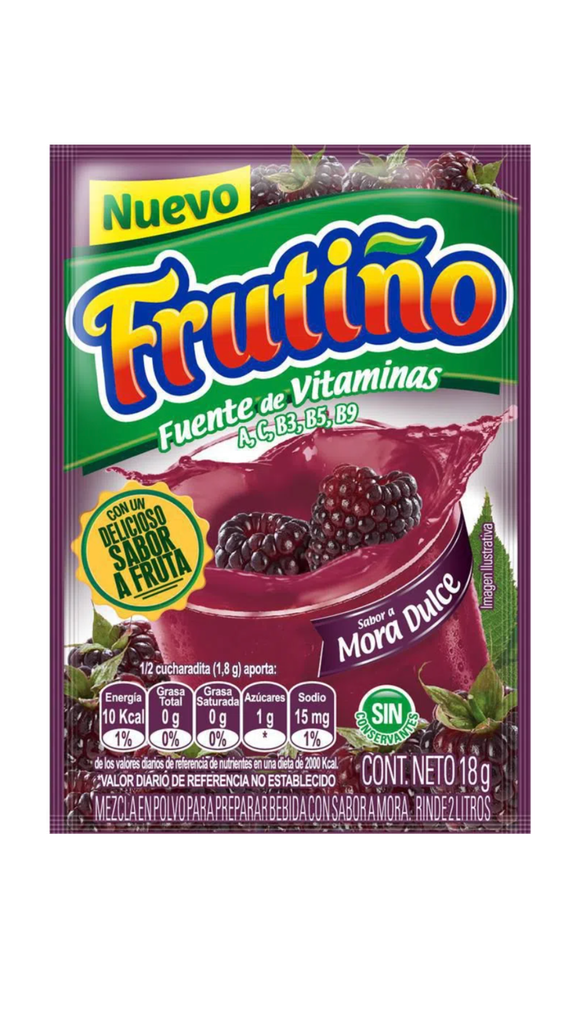 Frutiño refresco de mora