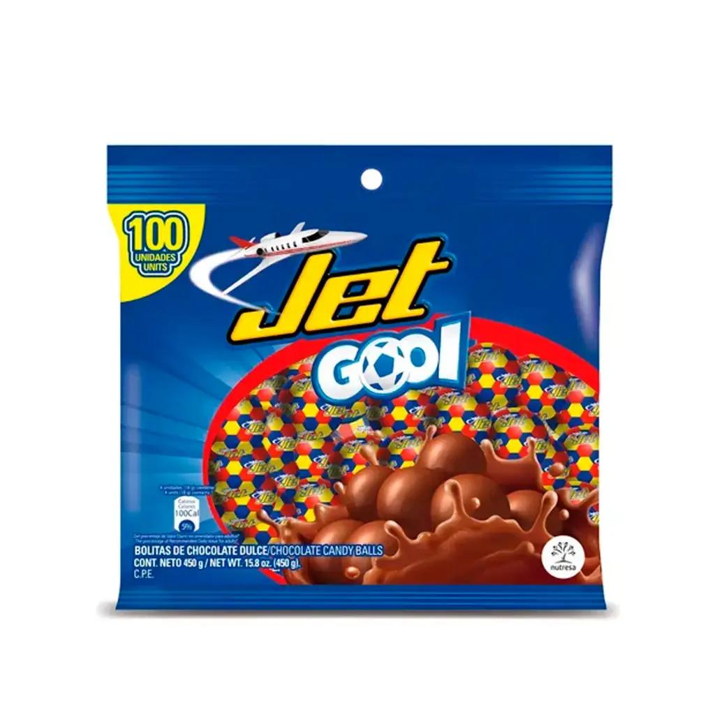 Chocolatinas Jumbo gool balones