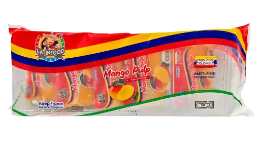 [FCL10] Frozen Mango Pulp 5 Bandejas x 10 Cojines