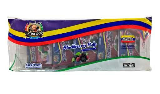 [FCL11] Frozen Blackberry/Mora Pulp 5 Bandejas x 10 Cojines