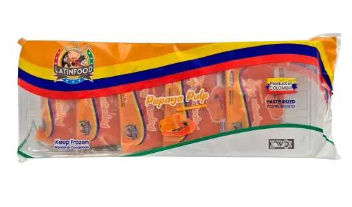 [FCL16] Frozen Papaya Pulp 5 Bandejas x 10 Cojines