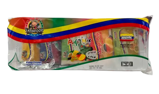[FCL17] Frozen Mix Fruit Pulp 5 Bandejas x 10 Cojines