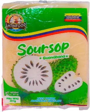 [FCL64]  Frozen Soursop/Tableta Guanabana Pulp-14oz