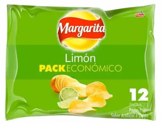 [LAY11] Potato chips - Margarita - Lemon- Display x 12 units