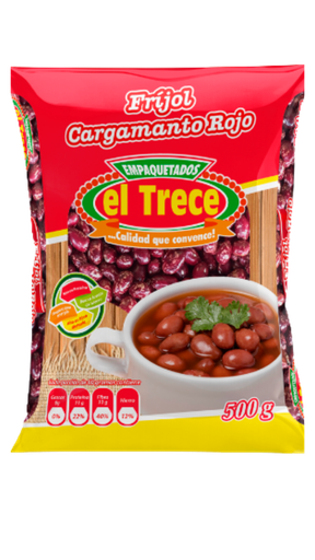 [eTRE05] Frijol Cargamanto Rojo x 2 Packs