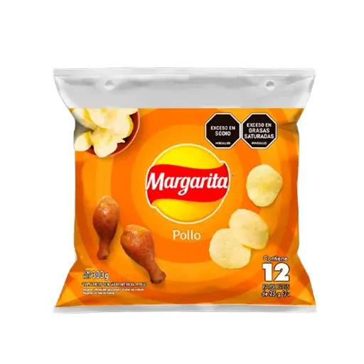 [LAY10] Potato chips - Margarita-Pollo- Display