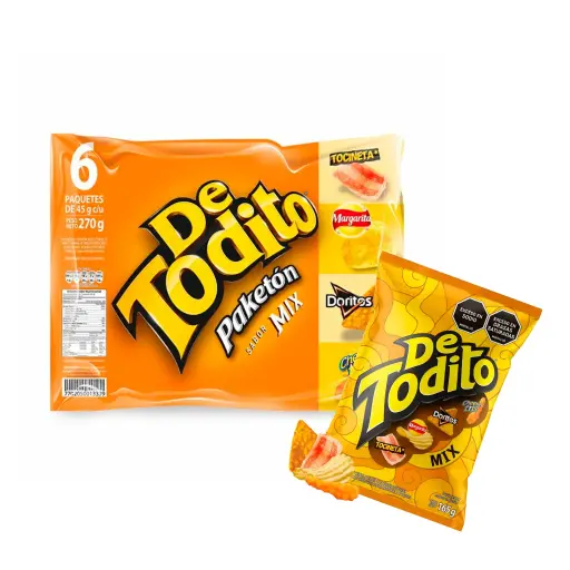 [LAY14] Detodito/Assorted Yellow- Display
